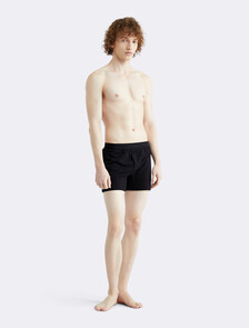 Cooling Lounge 修身平口內褲, Black, hi-res