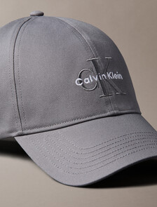 Twill Logo Cap, Charcoal Gray, hi-res