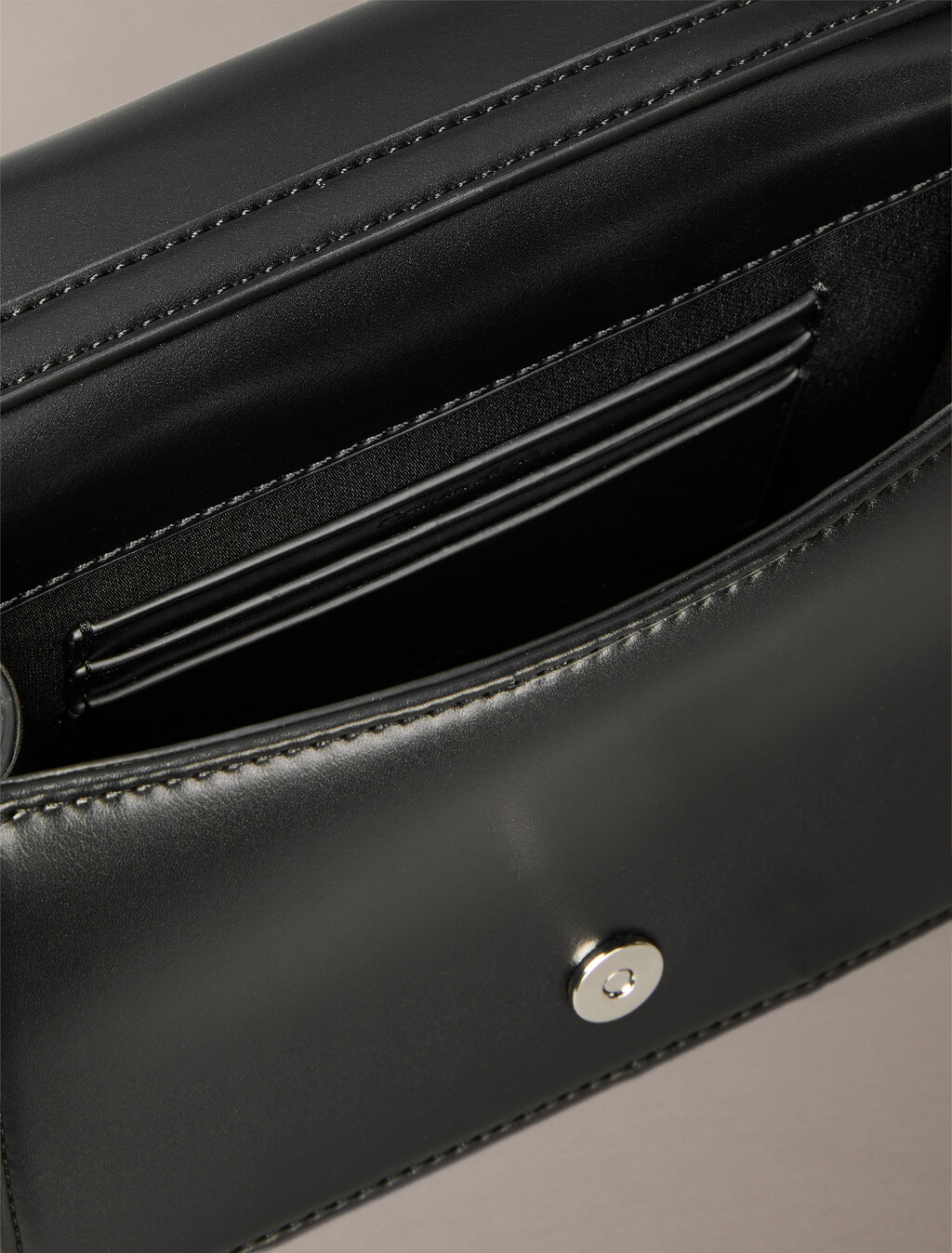 Quilted Emblem Logo Mini Bag, Black, hi-res