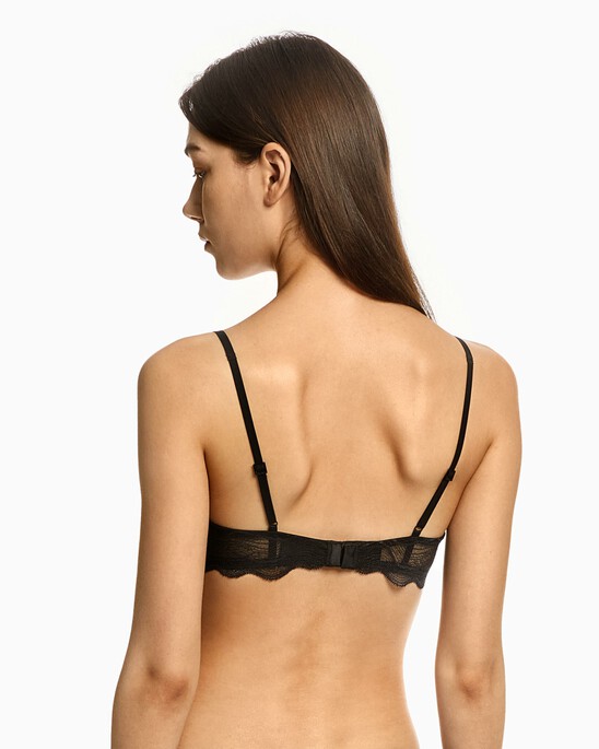 Lightly Lined Lace Balconette Bra