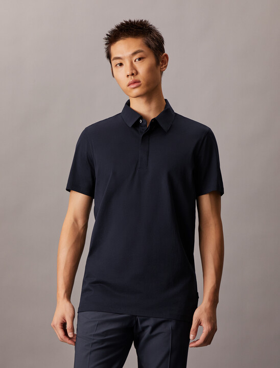 Double Mercerized Cotton Short Sleeve Polo