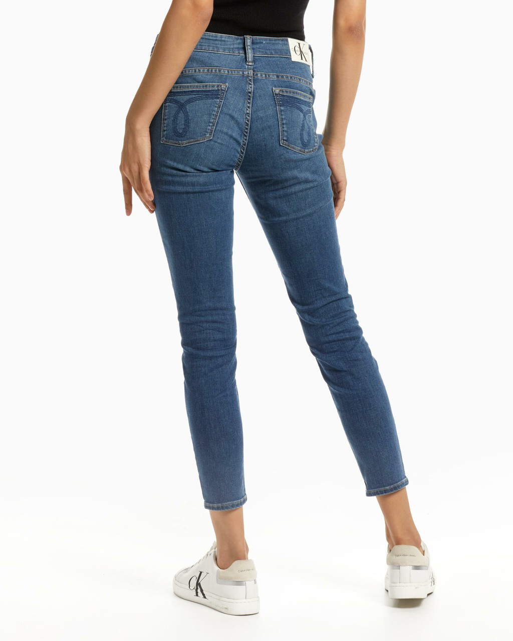 37.5 Body Ankle Jeans, Spa Med Blue Dstr Embro Hem Gws, hi-res