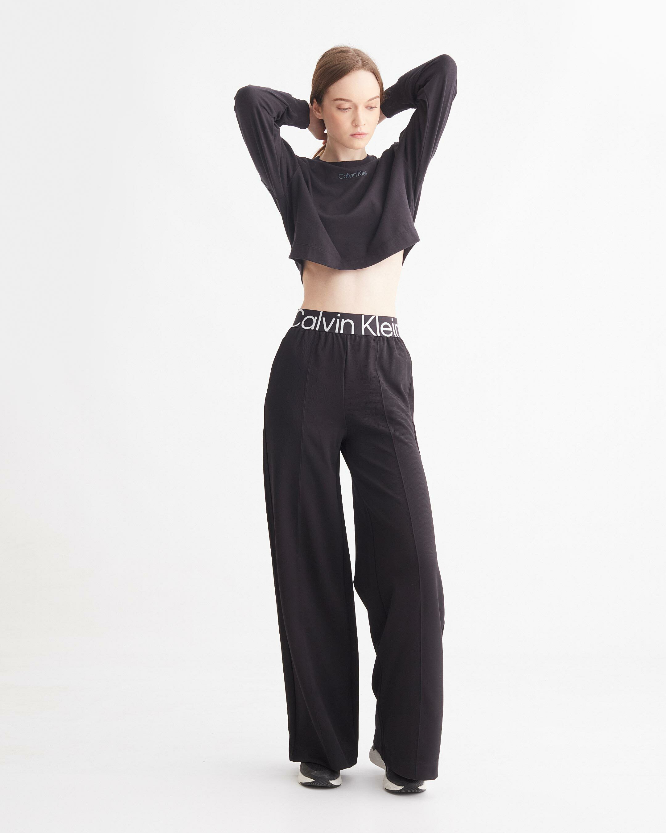 Buy Calvin Klein womens Sweater Knit Jogger Pants Blush Small at Amazonin