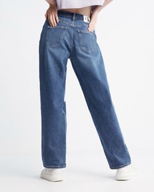 Italian Denim 90s Straight Jeans, AUTHENTIC BLUE, hi-res