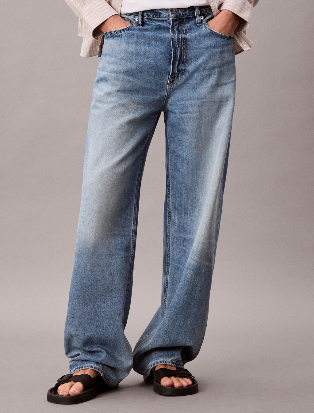 Baggy Eco Cool Jeans, LUCID MIST, hi-res