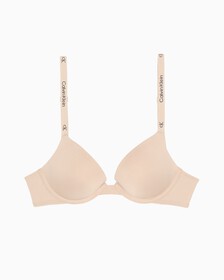 CALVIN KLEIN 1996 PUSH UP PLUNGE BRA, Cedar, hi-res