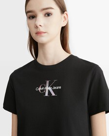 幻彩 Monologo T 恤, CK BLACK, hi-res