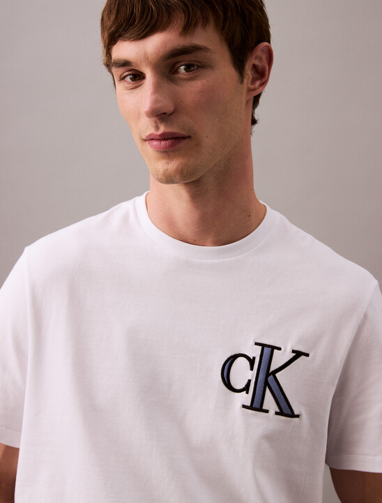 Varsity CK Badge Crewneck Tee