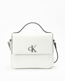 MINIMAL MONOGRAM BOXY BAG, IVORY, hi-res