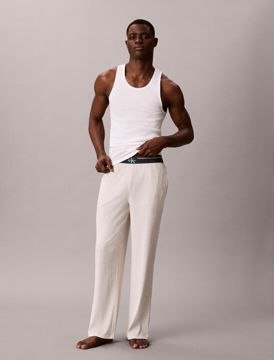 Archive Logo Ribbed Pyjama Pants