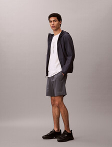 Performance Cotton Blend Gym T-shirt, Classic White, hi-res