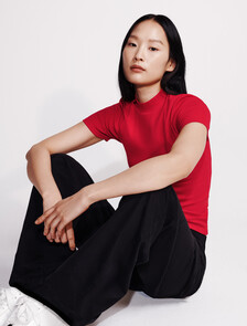 Wide Leg Cargo Pants, Black, hi-res
