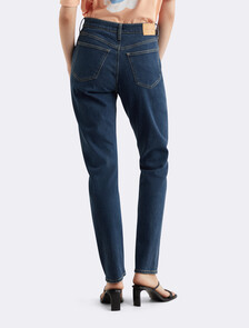 Authentic 修身直筒牛仔褲, Denim Dark, hi-res