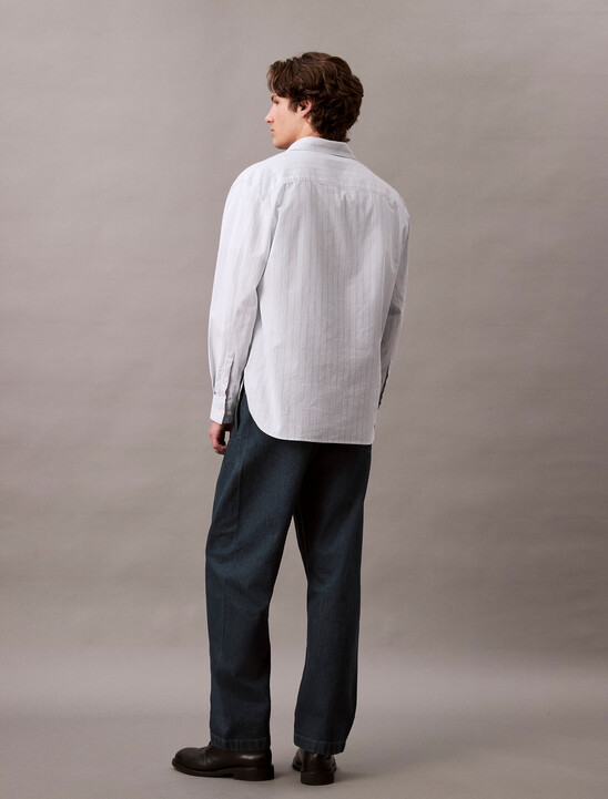 Cotton Linen Relaxed Jeans