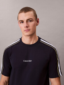 棉質混紡健身 T 恤, Shoreline, hi-res