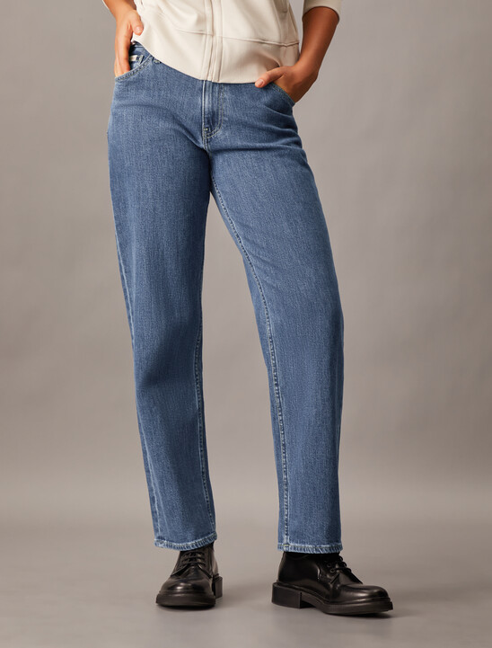 90s Straight Recycled Cotton Jeans