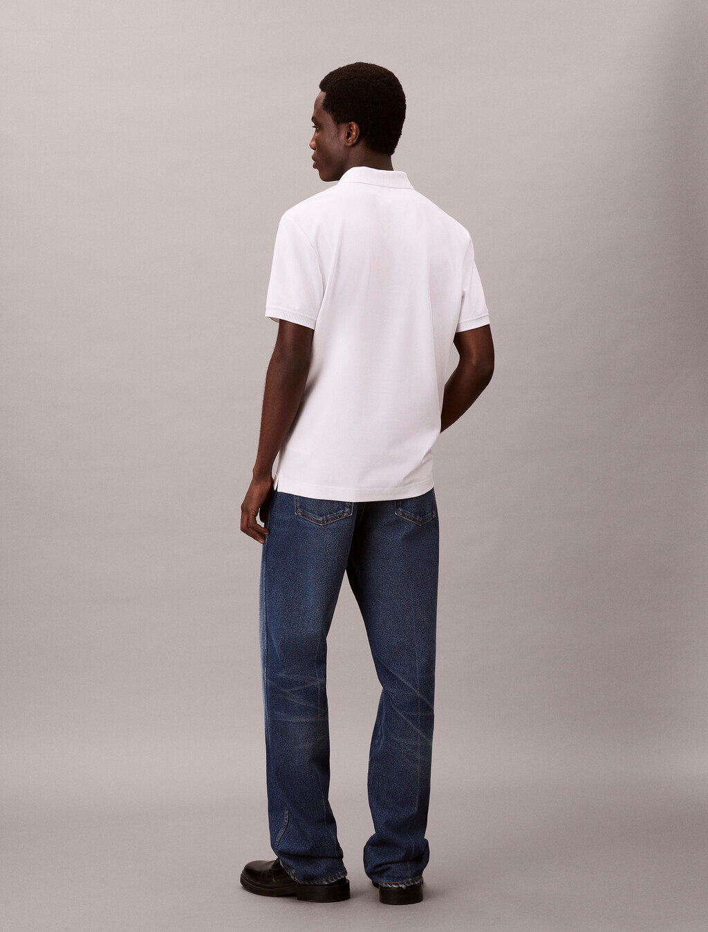 涼感標準版型 Polo 衫, Bright White, hi-res