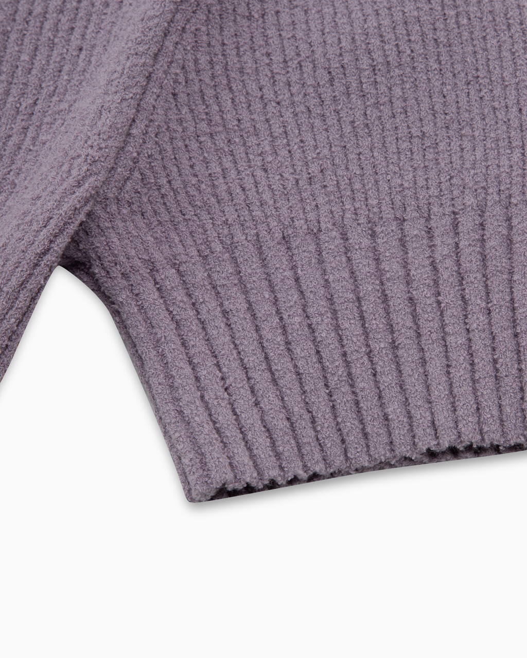 Feminine Chenille Short Sleeve Sweater, Lavender Aura, hi-res