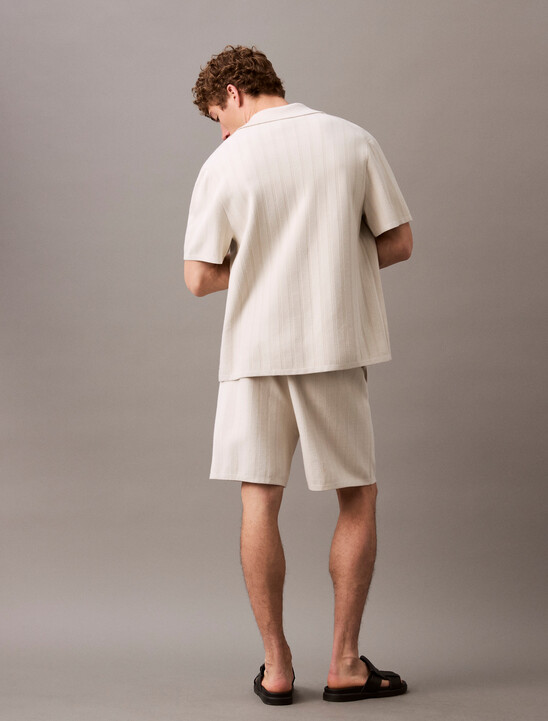 Jacquard Mesh Jogging Shorts