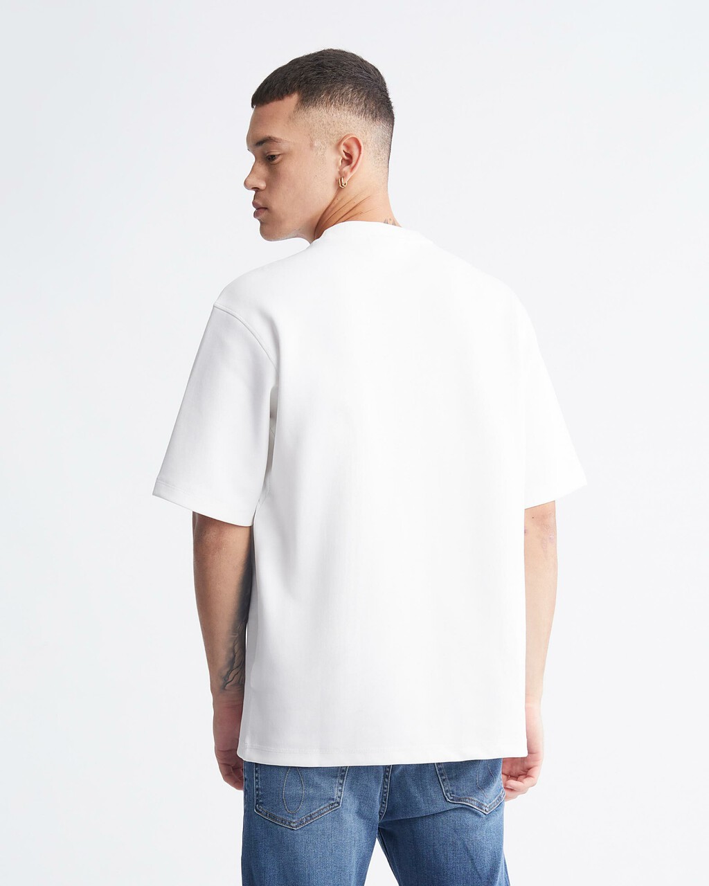 經典標誌衛衣, Bright White, hi-res