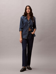 The Brooke Straight Jeans, TRUE INDIGO, hi-res