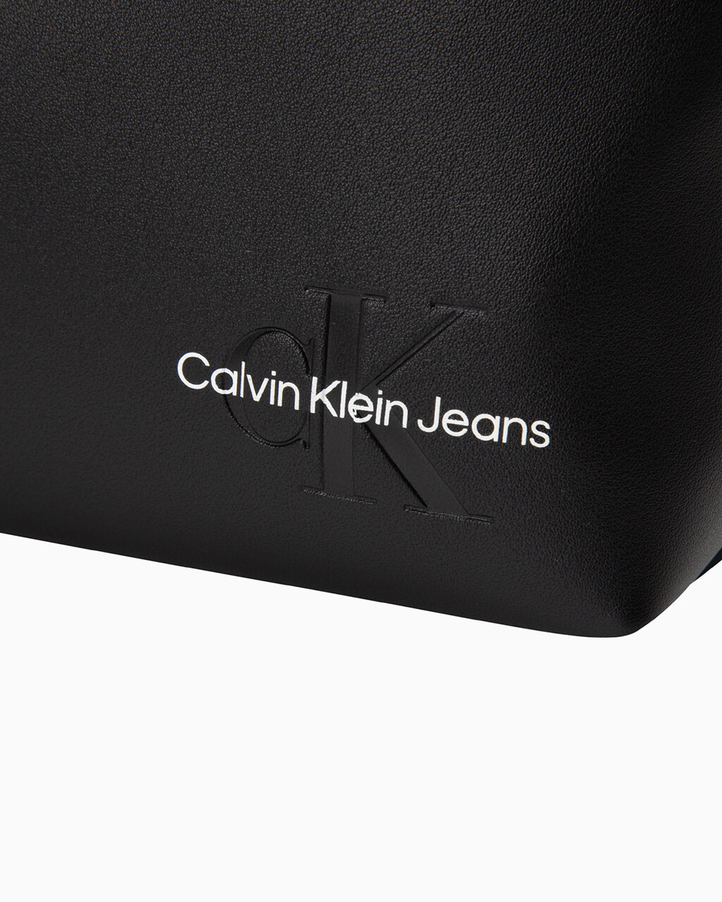 SCULPTED ROUND BAG WITH LOGO TAG, BLACK, hi-res