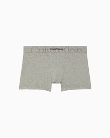 Embossed Icon Cotton Trunks, Grey Heather, hi-res