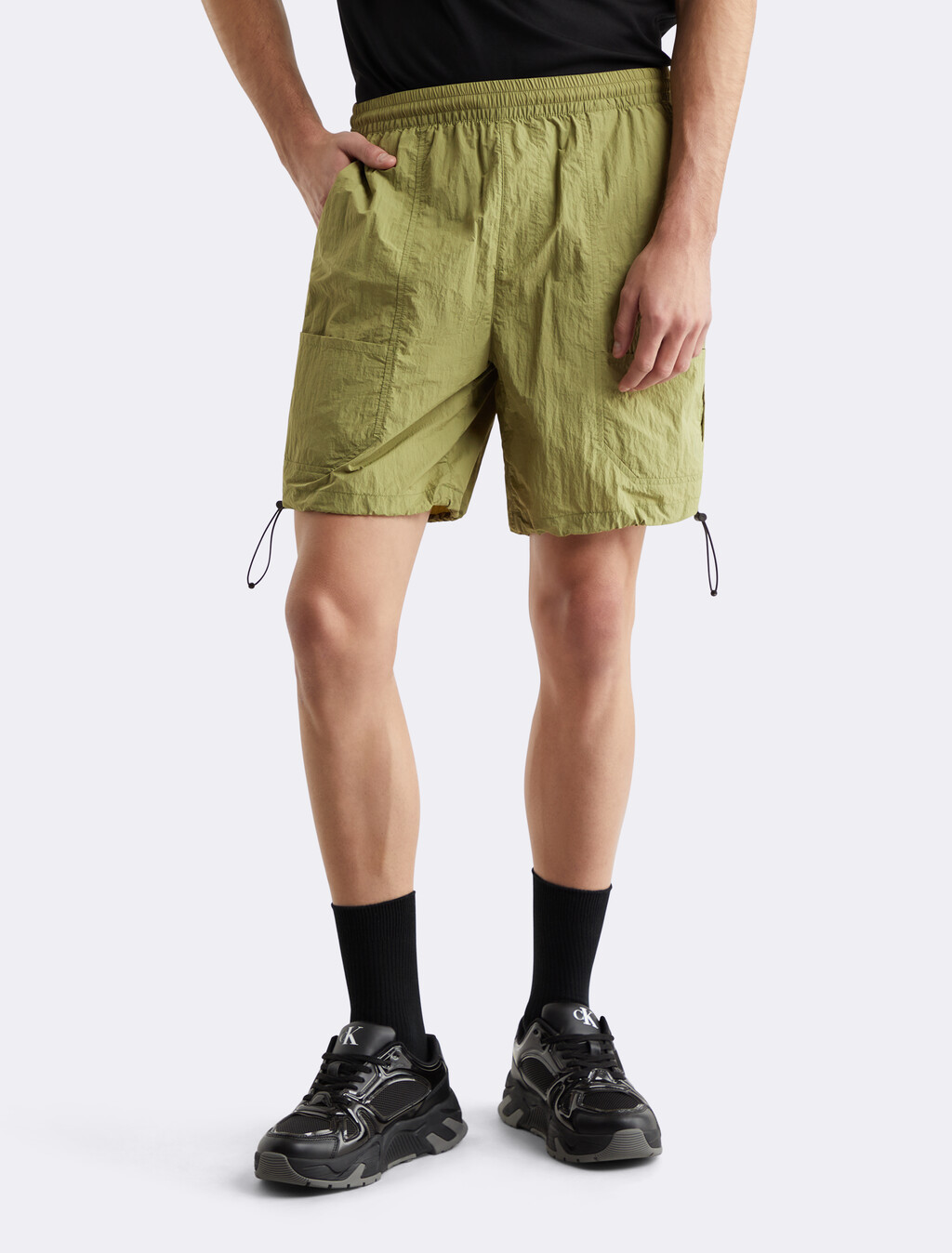 Cooling UV Protective Shorts, DARK JUNIPER, hi-res