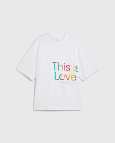 Pride Capsule Relaxed Tee, Bright White, hi-res