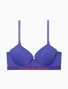 Future Shift Lightly Lined Demi Bra, Spectrum Blue, hi-res