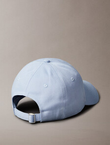 斜紋標誌棒球帽, Chambray Blue, hi-res