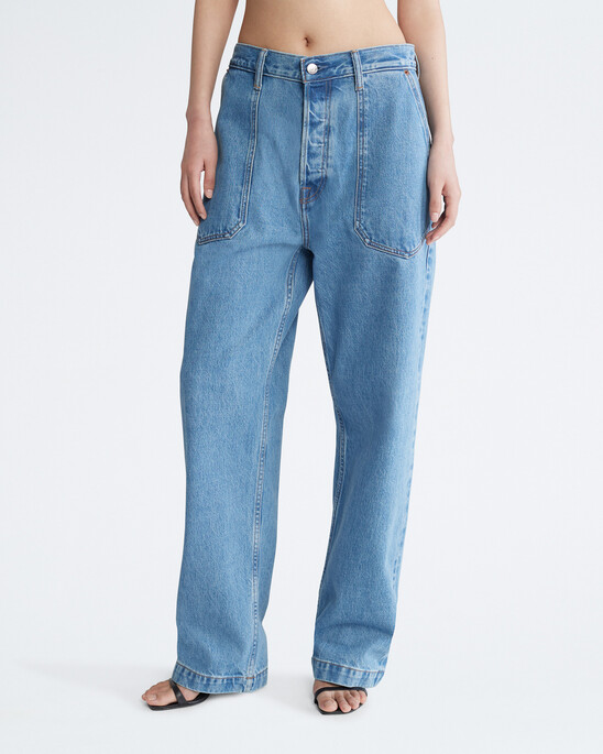 STANDARDS COASTAL BLUE DECK JEANS