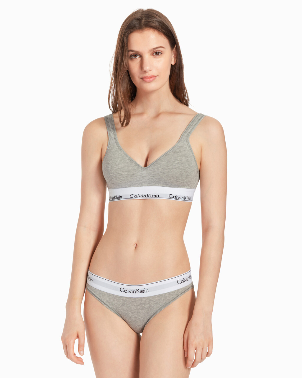 Buy Calvin Klein Underwear Padded Heathered Bra 