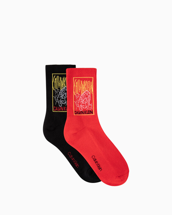 WOMEN'S 2 PACK CNY CREW SOCK GIFT SET