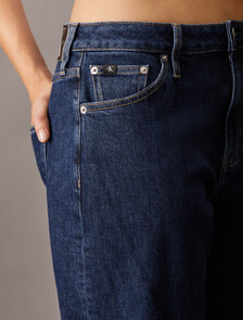 90 年代深色直筒牛仔褲, Denim Dark, hi-res