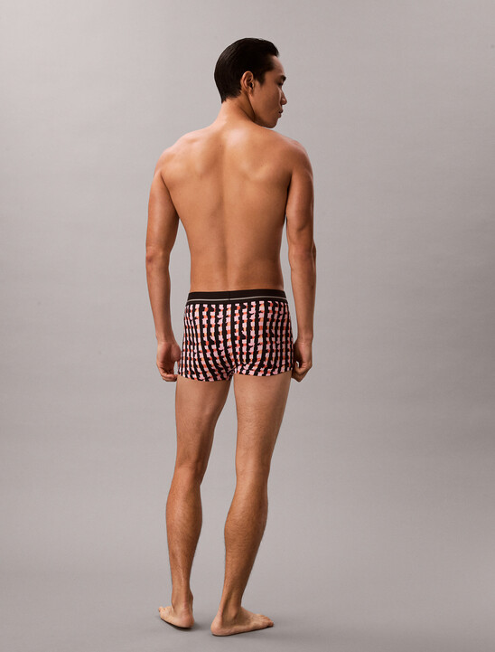 Icon 超細纖維彈性金屬感低腰平口內褲