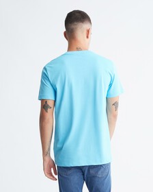 Monogram Organic Cotton 上衣, Blue Tide, hi-res