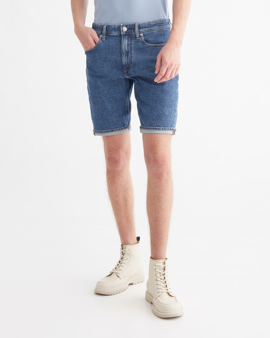 RECONSIDERED REGULAR DENIM SHORTS