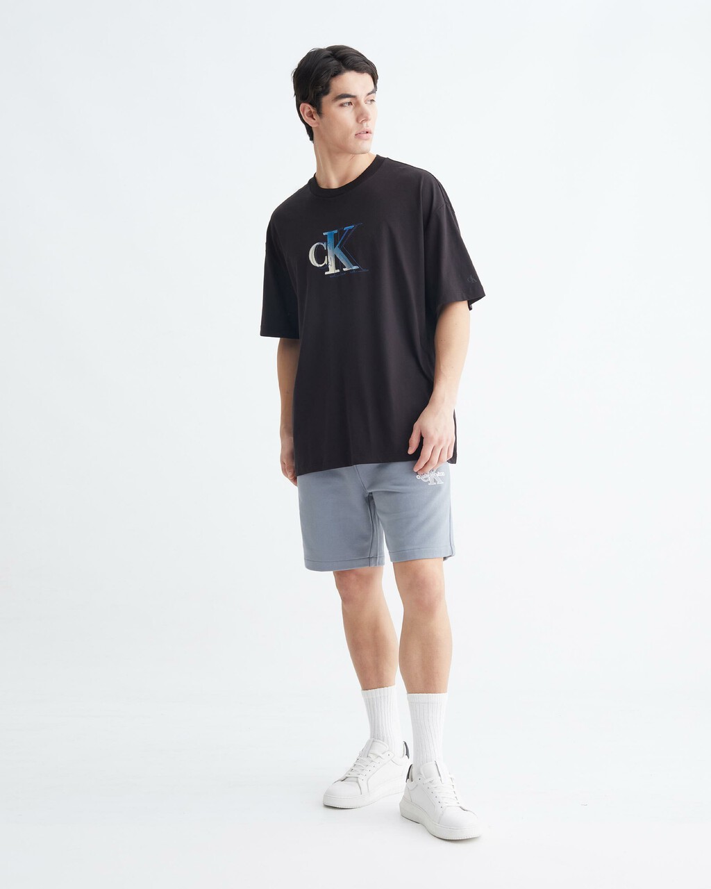 MONOGRAM 運動短褲, Overcast Grey, hi-res