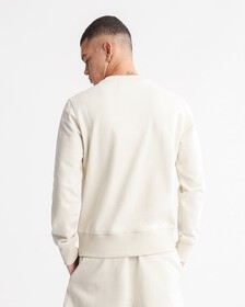 Varsity 弧形標誌衛衣, Eggshell, hi-res