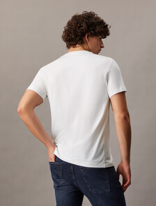 Institutional Logo Regular Short Sleeve Tee, Bright White, hi-res