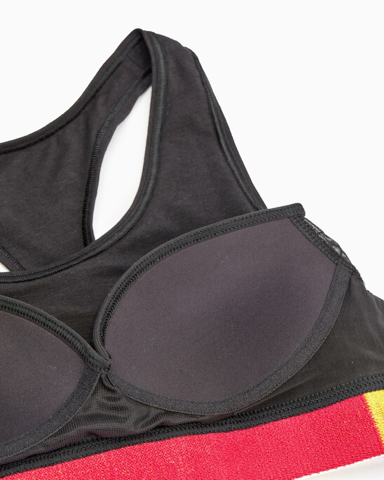 Pride Color Block Lightly Lined Bralette