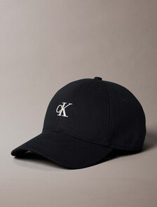 細小 Monogram 標誌棒球帽, Black, hi-res