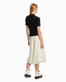 PREMIUM RIB KNIT TOP, CK BLACK, hi-res