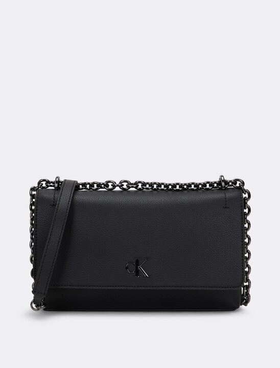 Minimal Monogram Flap Bag