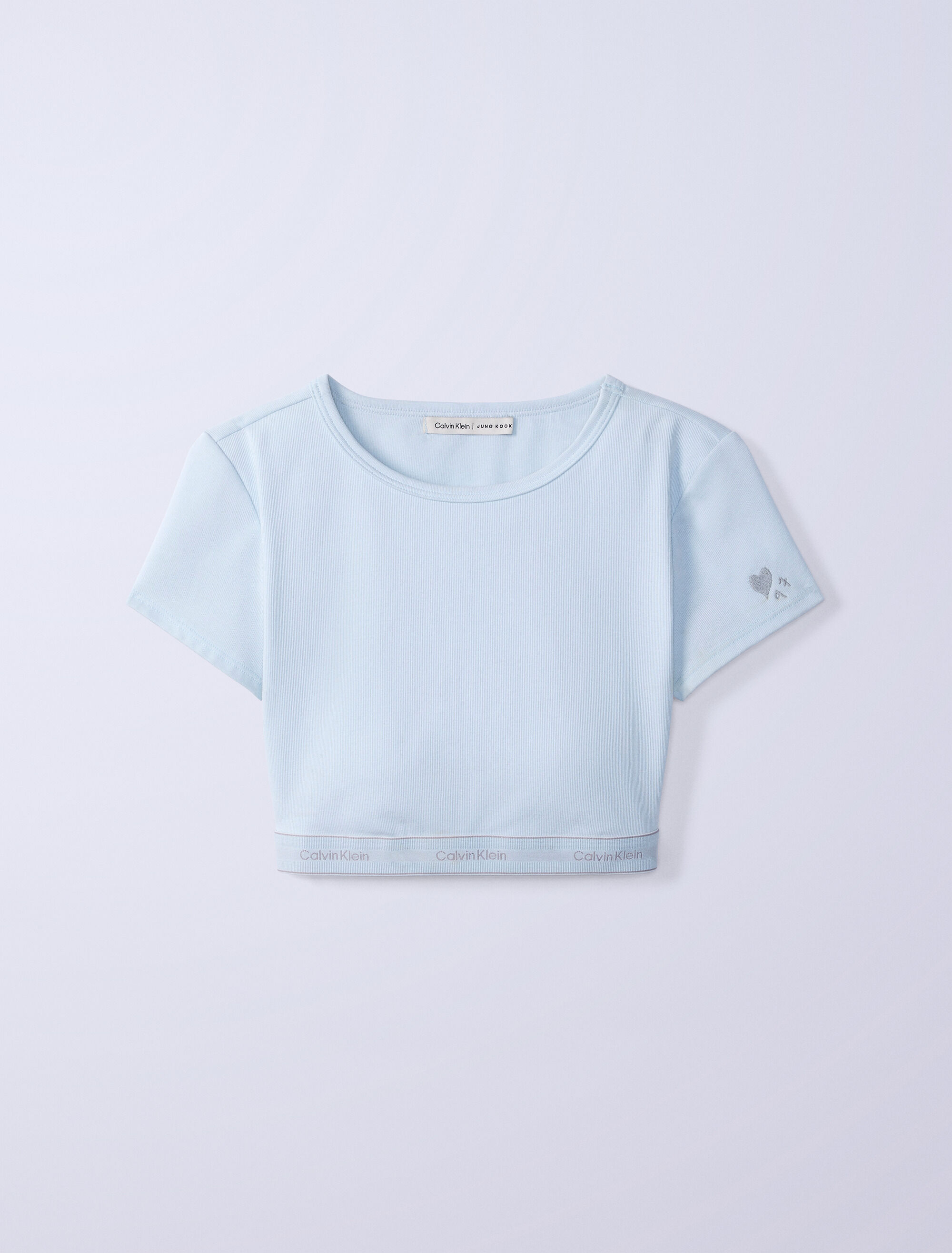 Jung Kook for Calvin Klein Heritage Cotton Lightly Lined T-Shirt