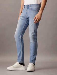 37.5 雙彈力現代窄口牛仔褲, Denim Light, hi-res