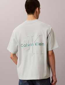 Cooling Relaxed Back Monogram Tee, Pale Meadow, hi-res