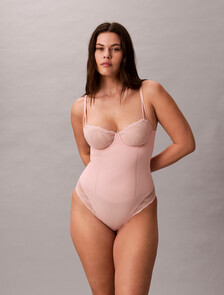 Sensual Stretch Lace Bodysuit, Dreamscape, hi-res