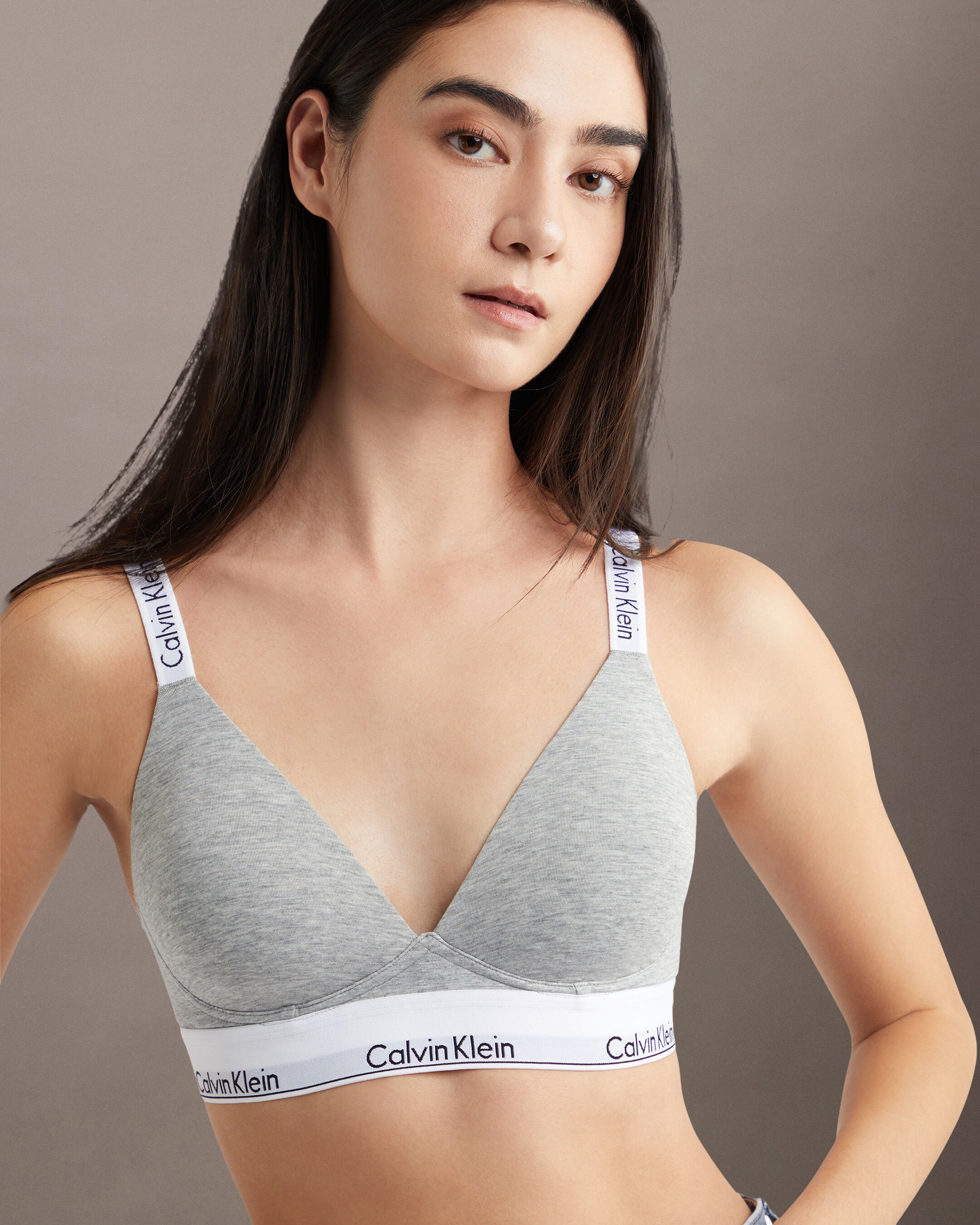 Modern cotton bikini calvin klein deals